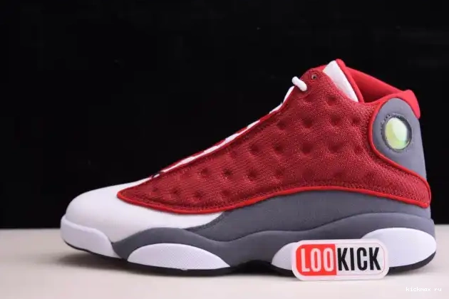 Cheap 13 Flint 414571-600 Retro Gym Jordan Grey Red Air 0519
